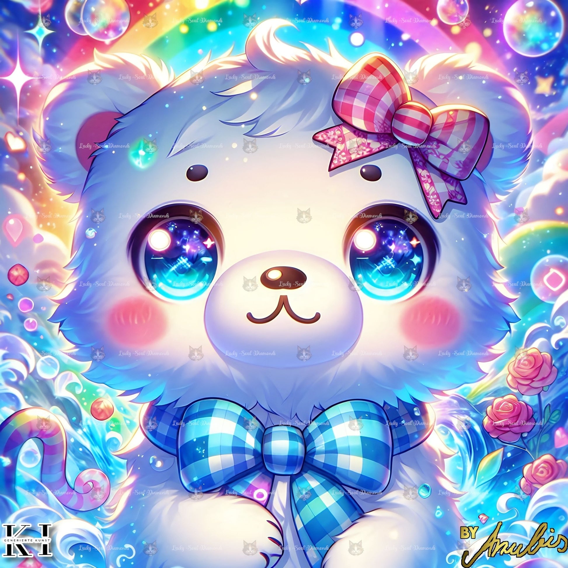 Little Baby Polar Bear - Lucky Soul Diamonds