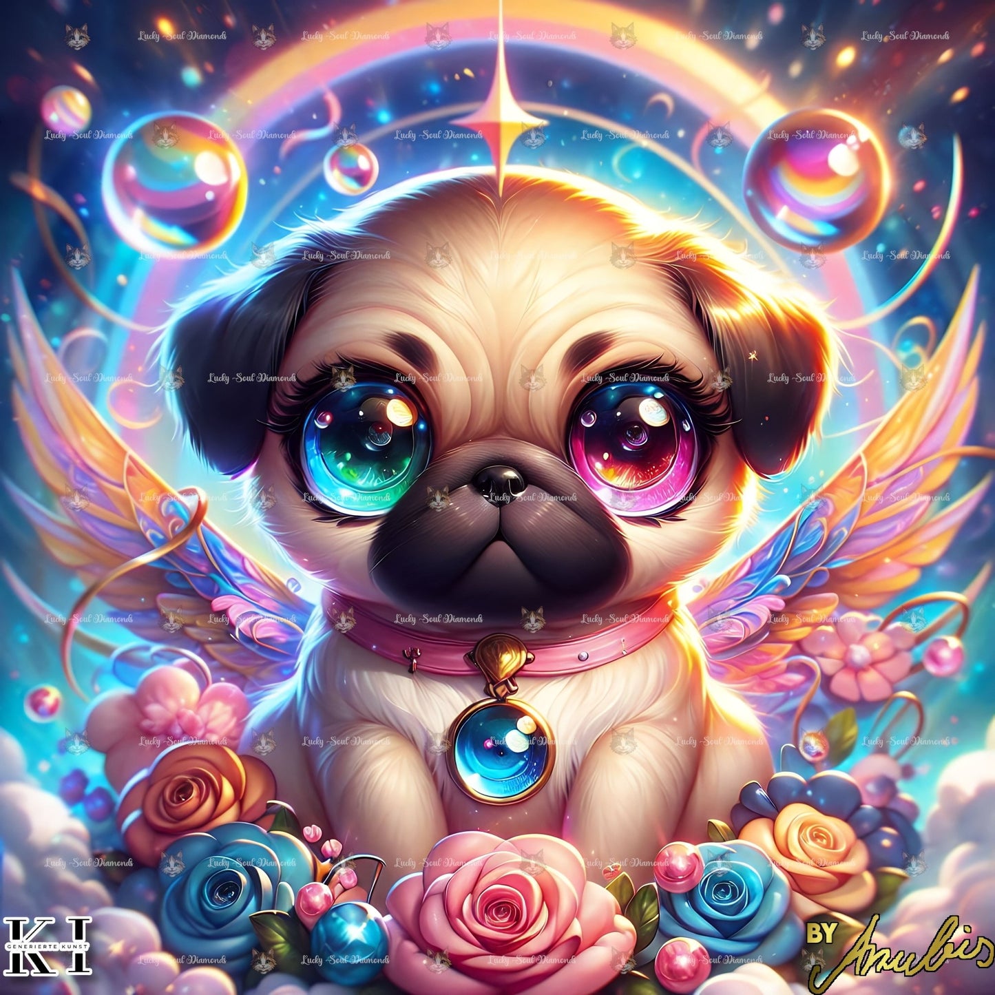 Little flying Baby Mops - Lucky Soul Diamonds