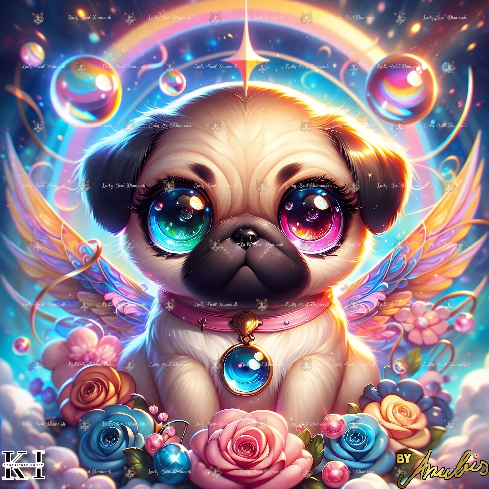 Little flying Baby Mops - Lucky Soul Diamonds