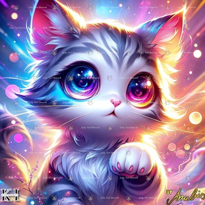 Little Baby Cat Paw - Lucky Soul Diamonds