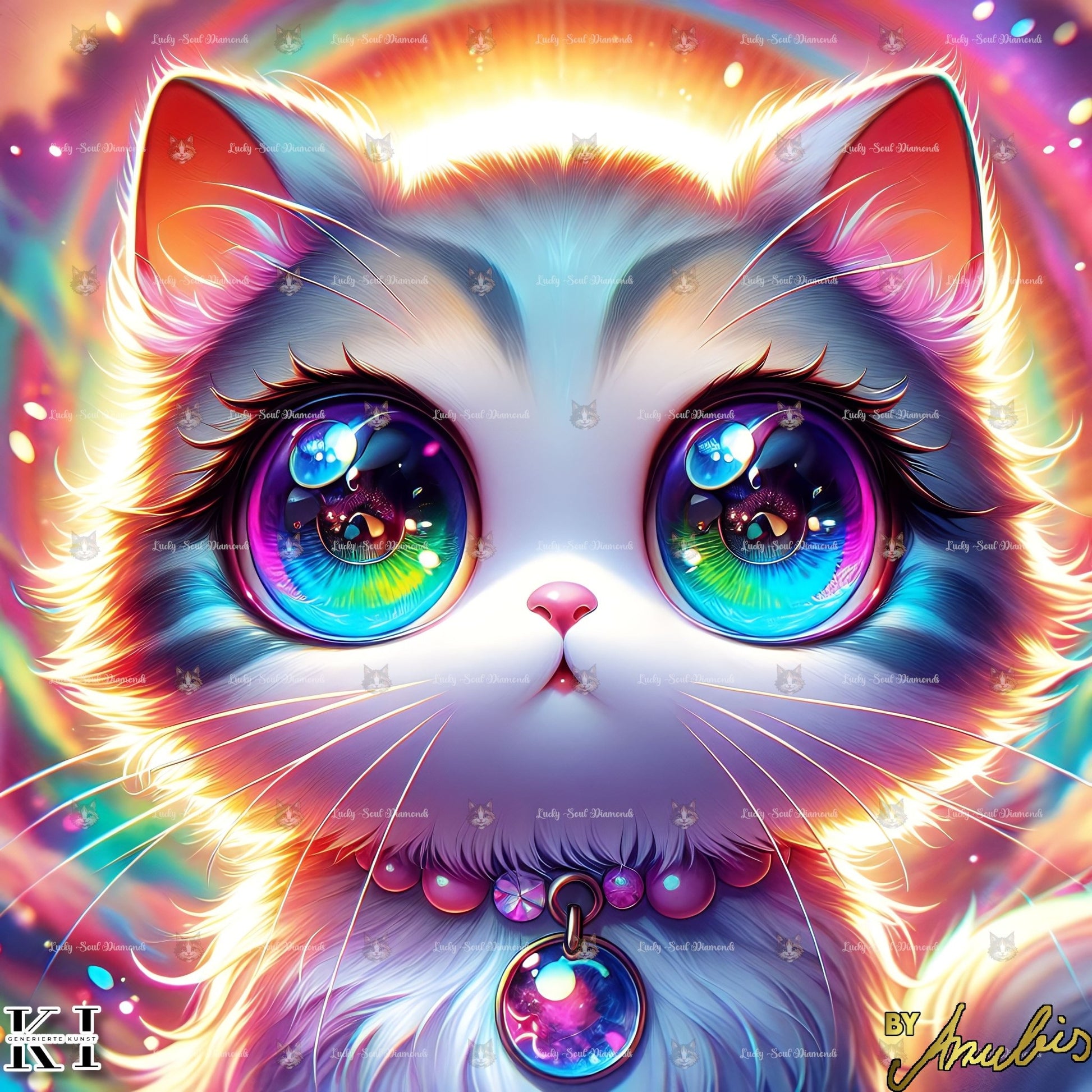 Little Baby Cat Look - Lucky Soul Diamonds