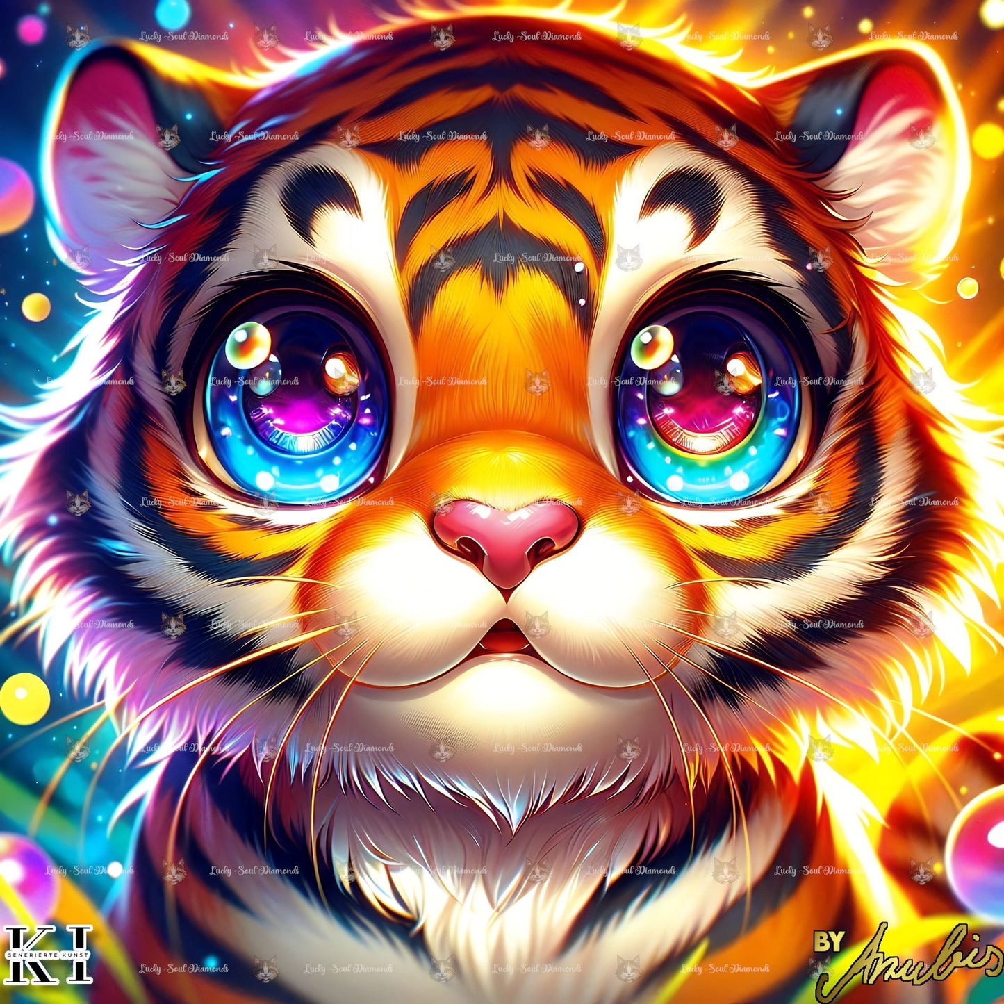 Little Baby Tiger - Lucky Soul Diamonds