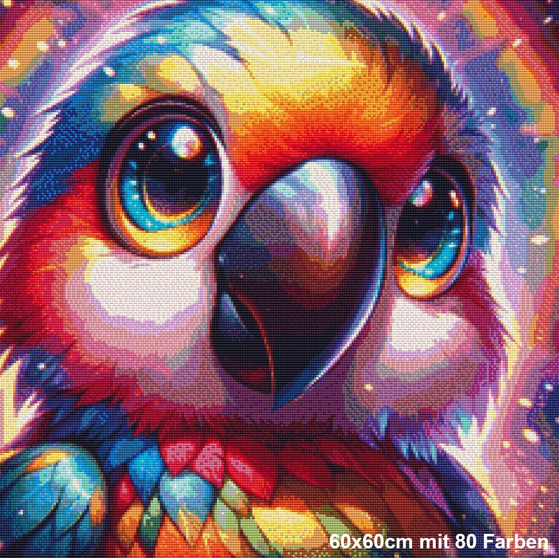 Little Baby Parrot - Lucky Soul Diamonds