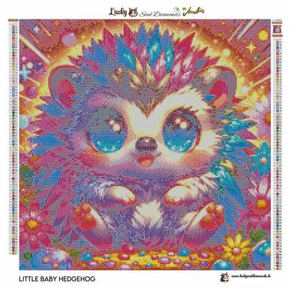Little Baby Hedgehog - Lucky Soul Diamonds