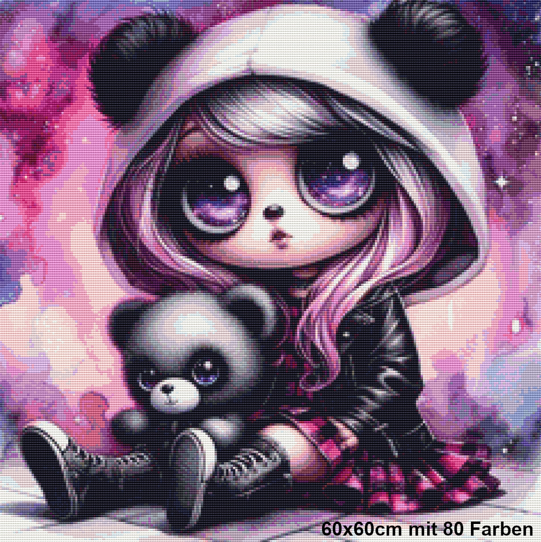 Galaxy Eyes Girl
