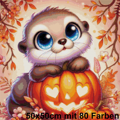 Kuschelotter im Kürbisglück
