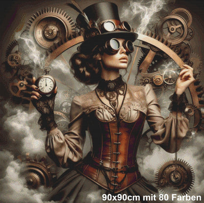 Zeitwanderin im Dampfnebel - Lucky Soul Diamonds