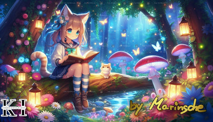 Luna in the Forest - Lucky Soul Diamonds