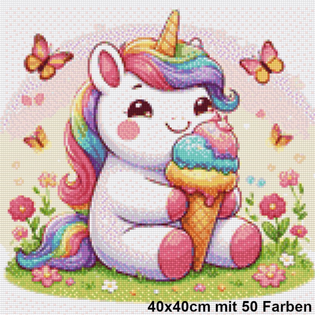Einhorn Eiszauber - Lucky Soul Diamonds