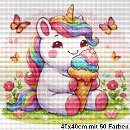 Einhorn Eiszauber - Lucky Soul Diamonds