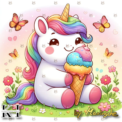 Einhorn Eiszauber - Lucky Soul Diamonds