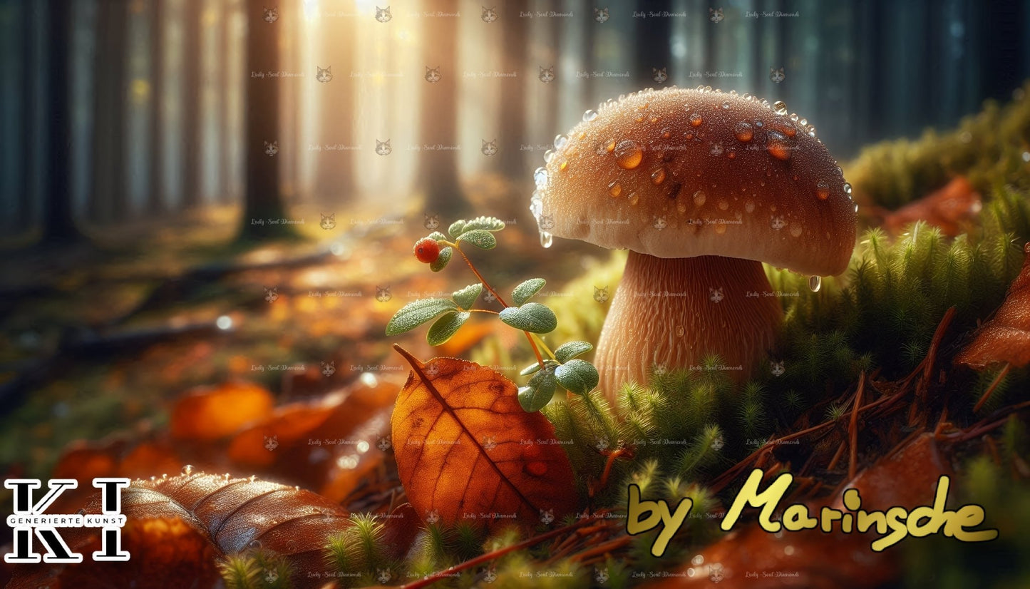 Pilzmagie im Morgenlicht - Lucky Soul Diamonds