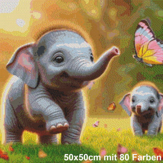 Funkelnde Elefantenfreude - Lucky Soul Diamonds