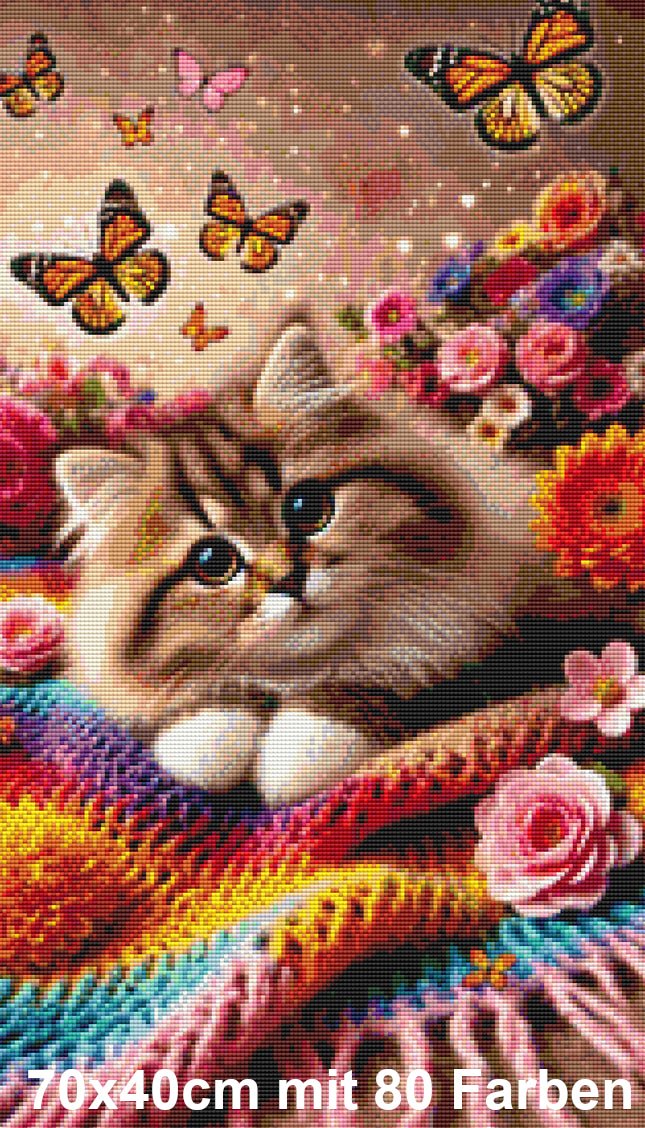 Cat Happiness - Lucky Soul Diamonds