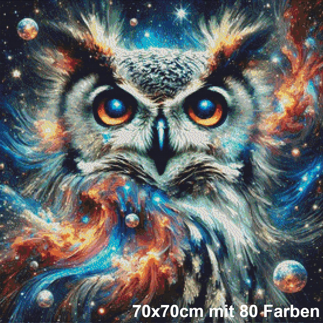 Cosmic Owl - Lucky Soul Diamonds