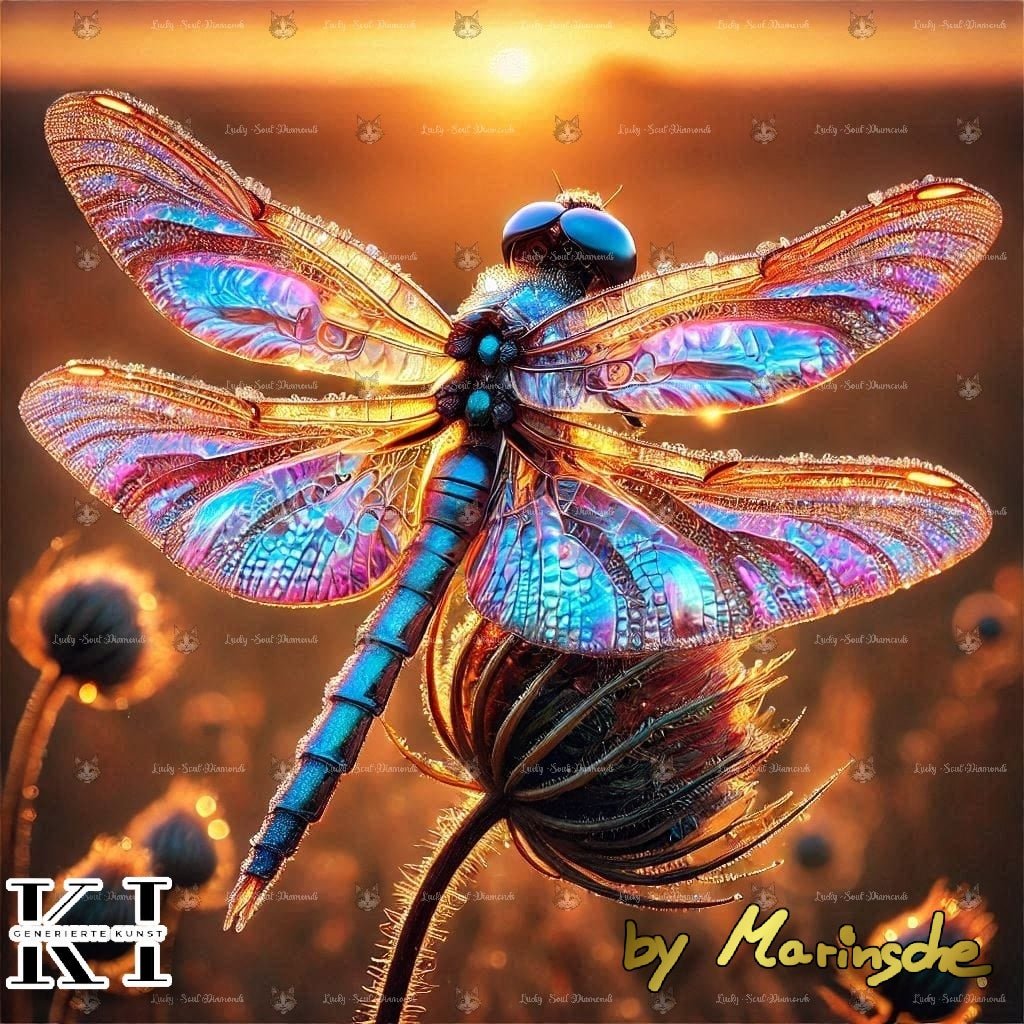 Die schimmernde Libelle - Lucky Soul Diamonds