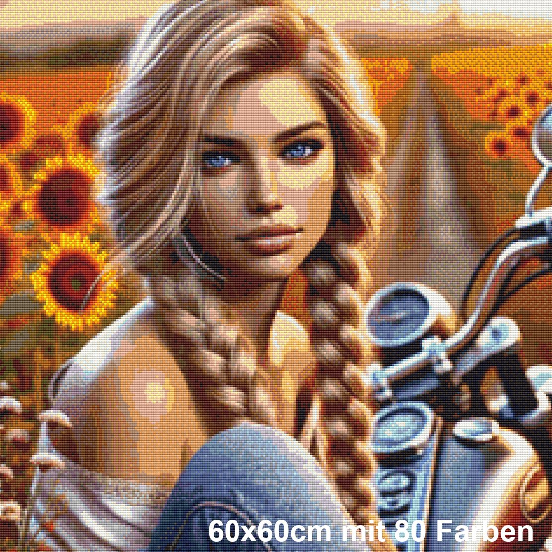 Girl on Bike - Lucky Soul Diamonds