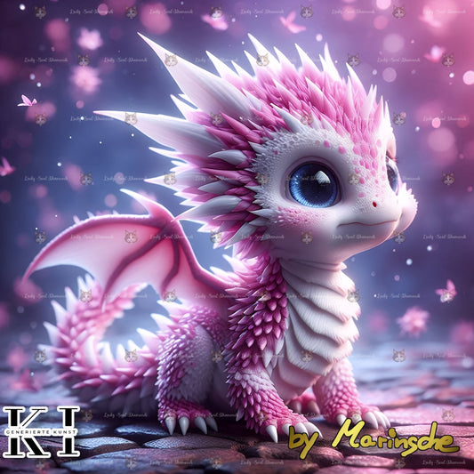 Pink Dragon Dreams - Lucky Soul Diamonds
