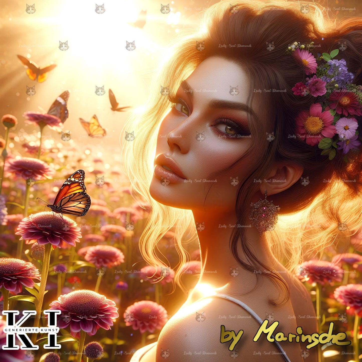 The Sunset Woman - Lucky Soul Diamonds