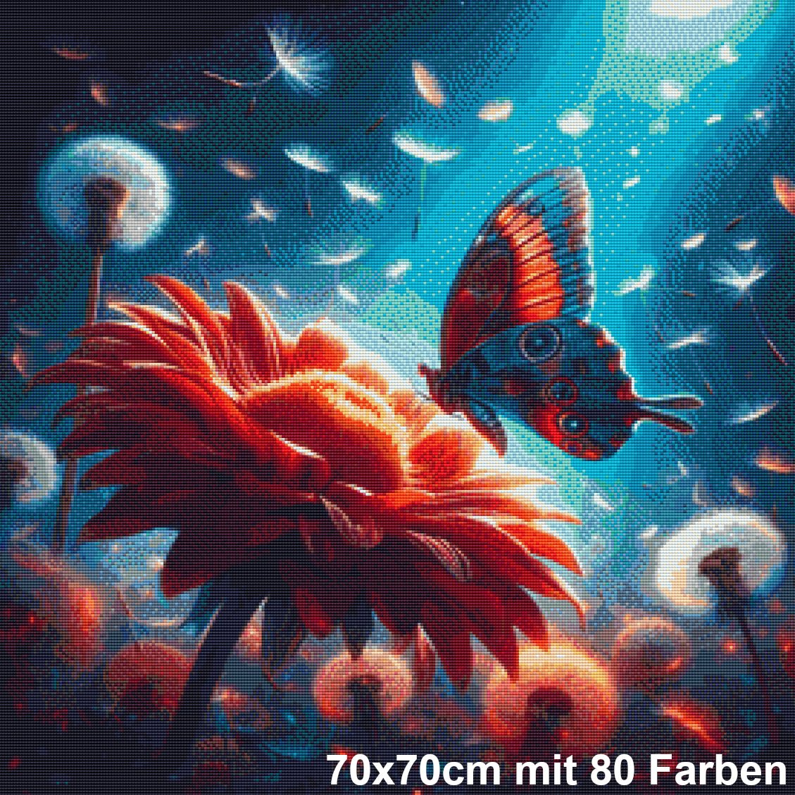 Butterfly Flower - Lucky Soul Diamonds