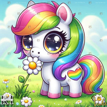 Rainbow Unicorn - Lucky Soul Diamonds