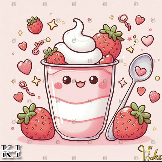 Strawberry Yoghurt - Lucky Soul Diamonds