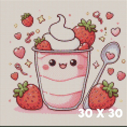 Strawberry Yoghurt - Lucky Soul Diamonds