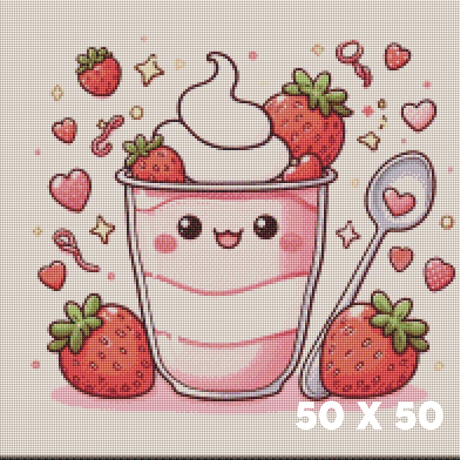 Strawberry Yoghurt - Lucky Soul Diamonds