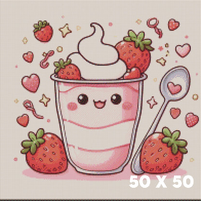 Strawberry Yoghurt - Lucky Soul Diamonds