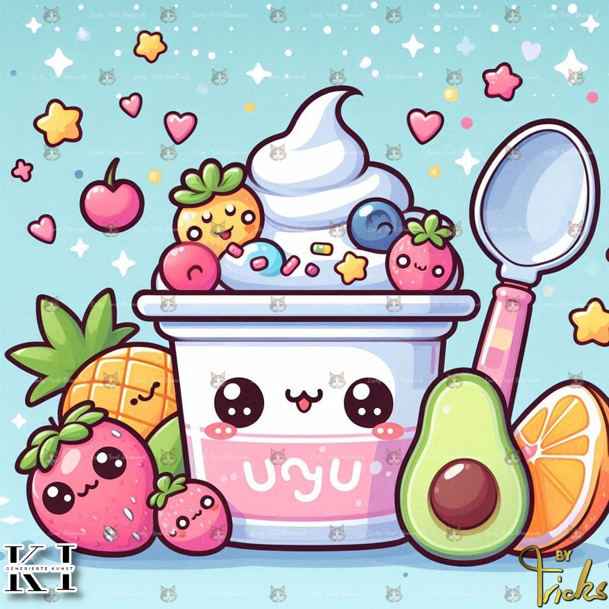Sweet Fruit Diamond Painting Set – Lucky Soul Diamonds