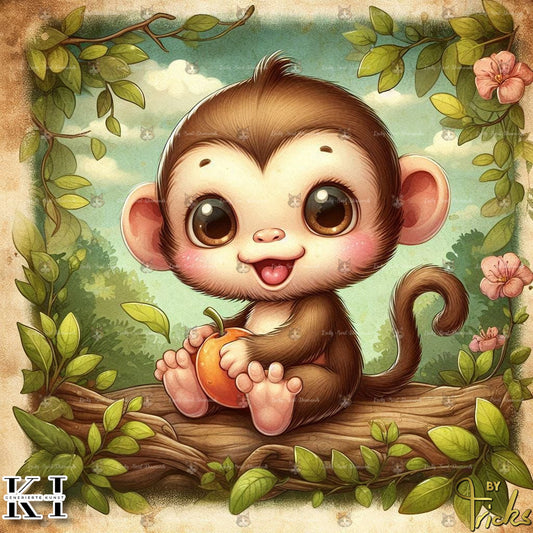 Sweet Jungle Ape - Lucky Soul Diamonds