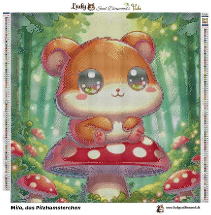 Mila, das Pilzhamsterchen - Lucky Soul Diamonds