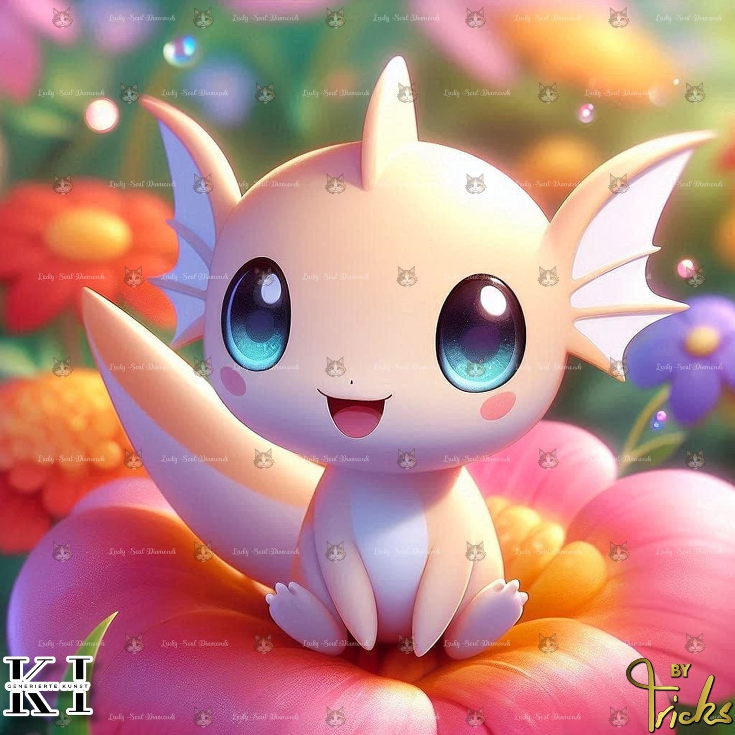 Lumi, der Blütendrache - Lucky Soul Diamonds