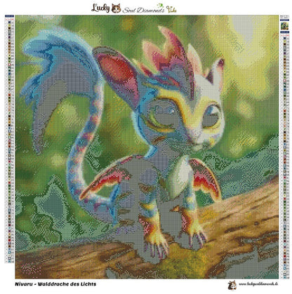 Nivaru - Walddrache des Lichts - Lucky Soul Diamonds