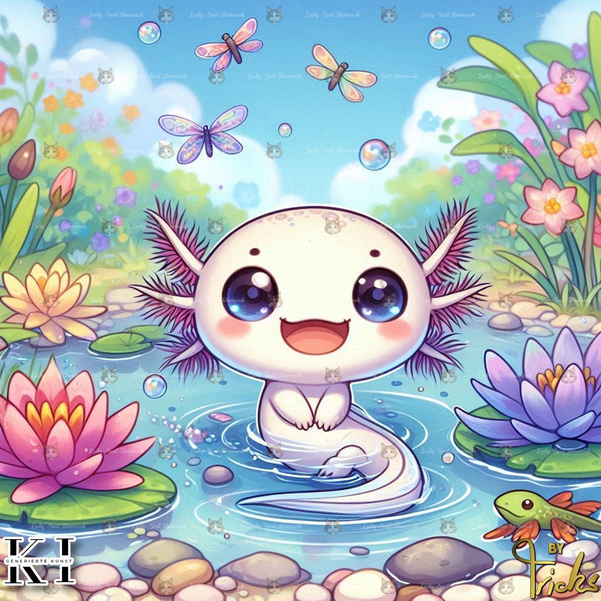 Kylie, das Axolotlkind - Lucky Soul Diamonds