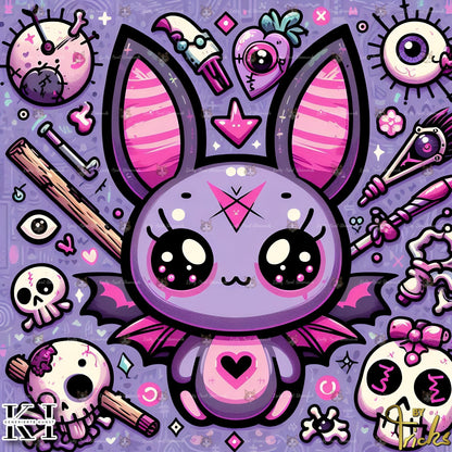 Charm of the Dark Bunny - Lucky Soul Diamonds