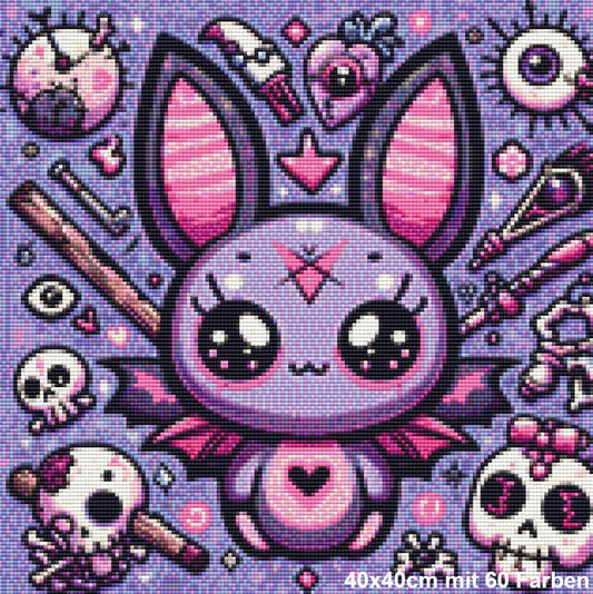 Charm of the Dark Bunny - Lucky Soul Diamonds