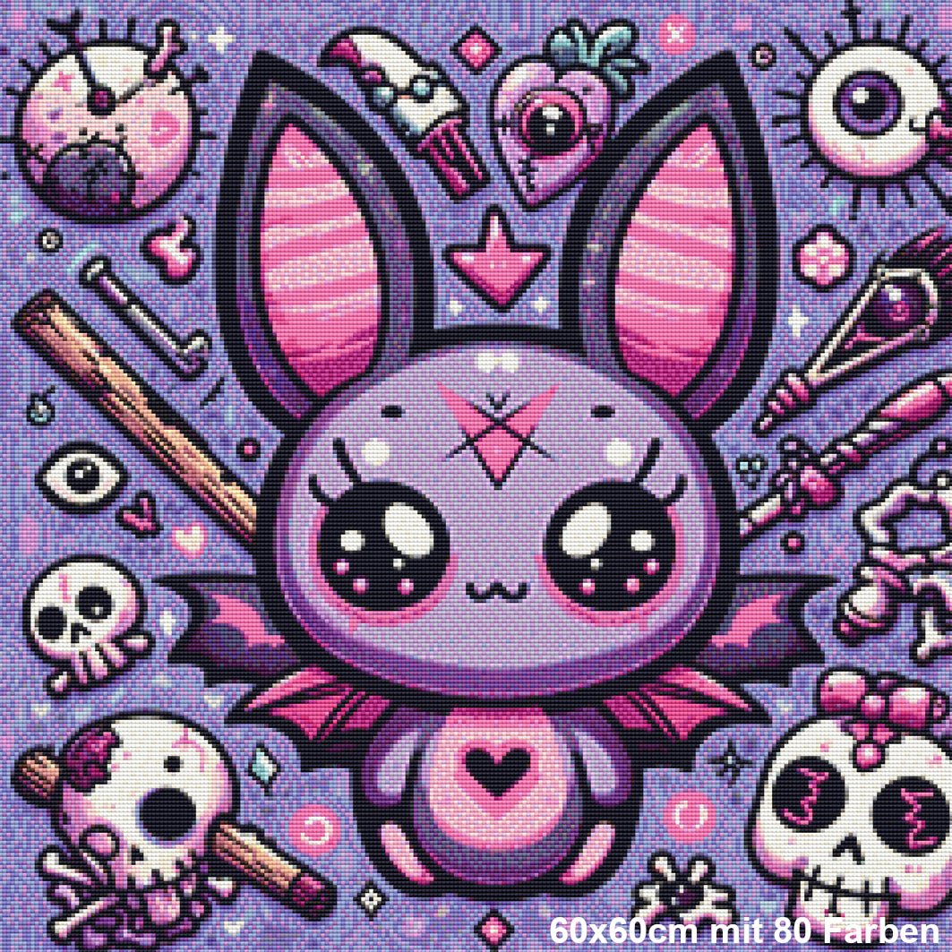 Charm of the Dark Bunny - Lucky Soul Diamonds