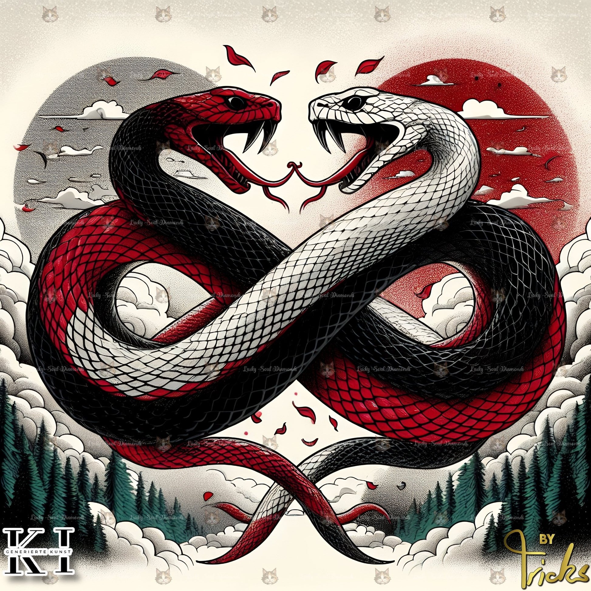 Infinity Snakes - Lucky Soul Diamonds