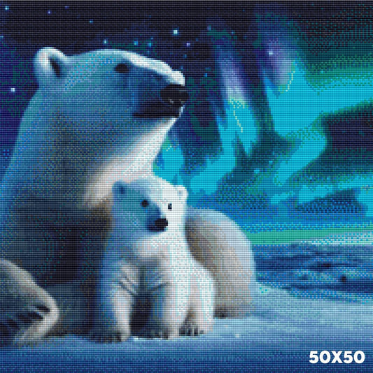 Lovely Polar Bears - Lucky Soul Diamonds