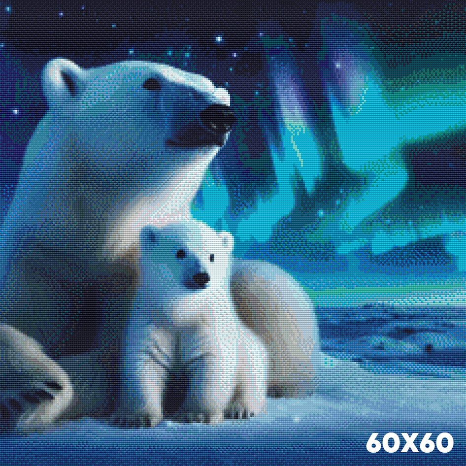 Lovely Polar Bears - Lucky Soul Diamonds