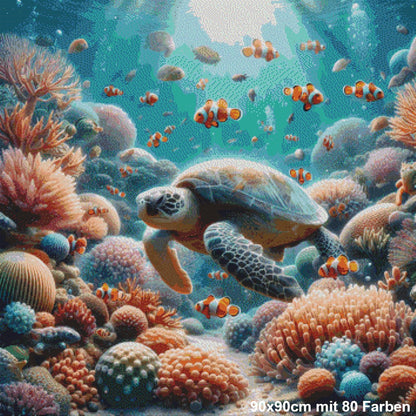 Grummelbert, die Meeresschildkröte - Lucky Soul Diamonds