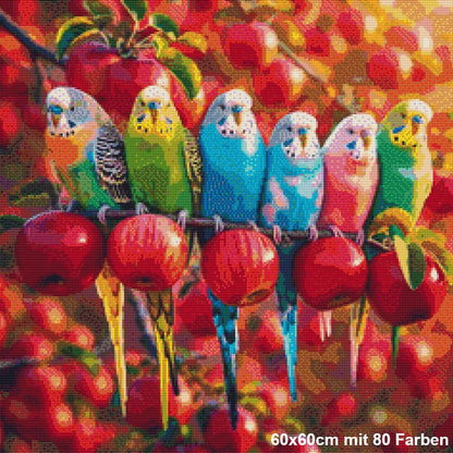 Familie Wellensittich - Lucky Soul Diamonds