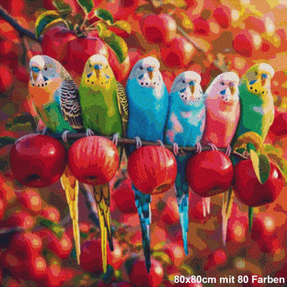 Familie Wellensittich - Lucky Soul Diamonds