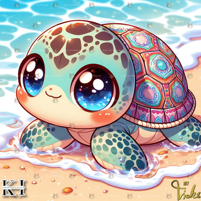 Lovely Turtle - Lucky Soul Diamonds