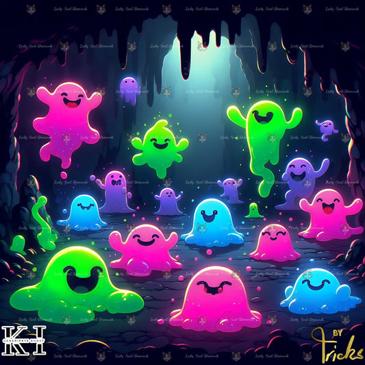 Slime Ghost Party - Lucky Soul Diamonds