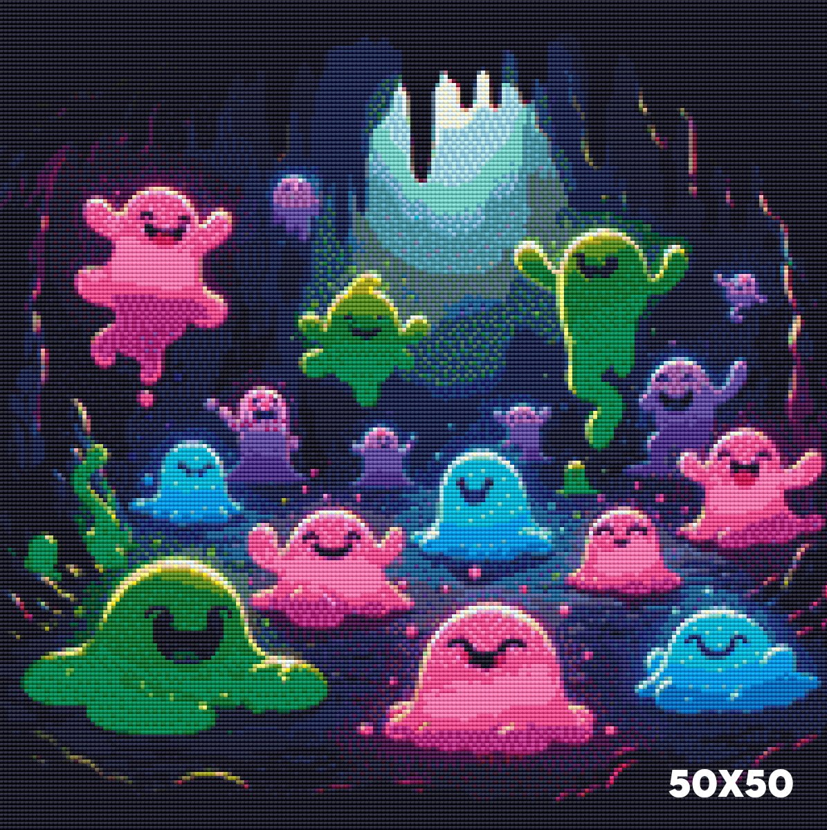 Slime Ghost Party - Lucky Soul Diamonds
