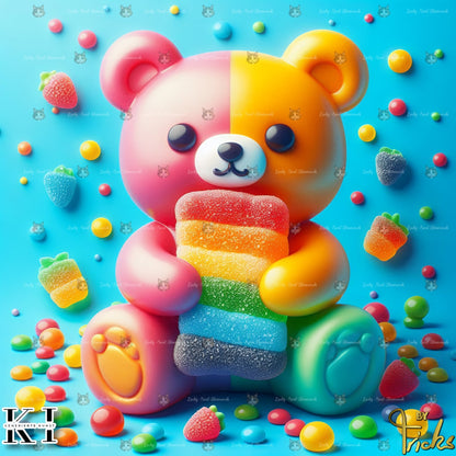 Sweet Candy Bear - Lucky Soul Diamonds