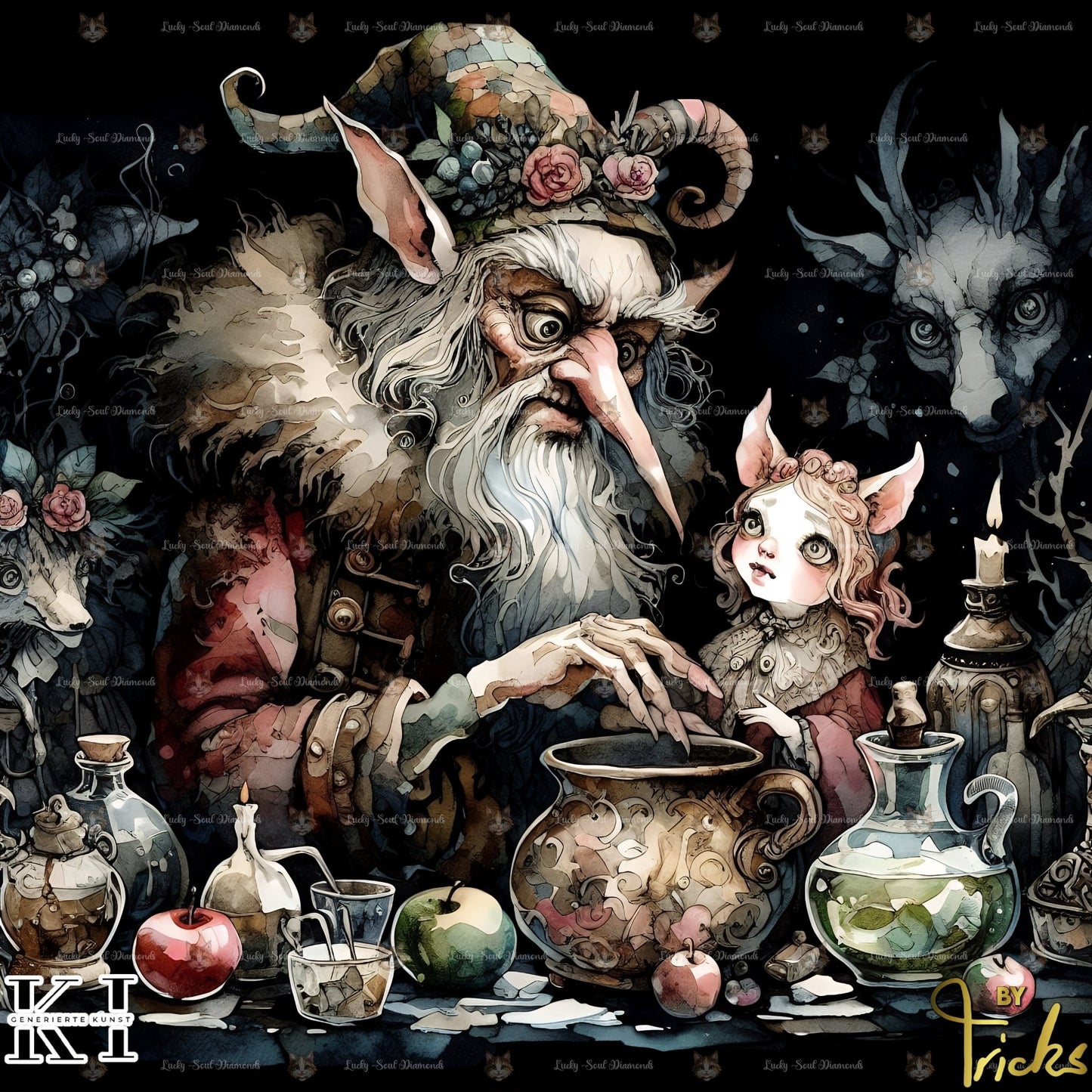 Die Werkstatt des alten Hexers - Lucky Soul Diamonds