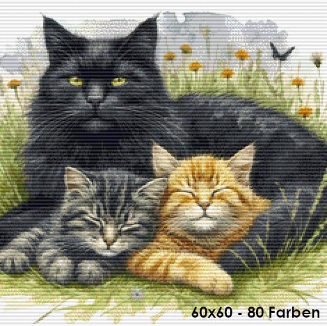 Peaceful Whiskers - Lucky Soul Diamonds